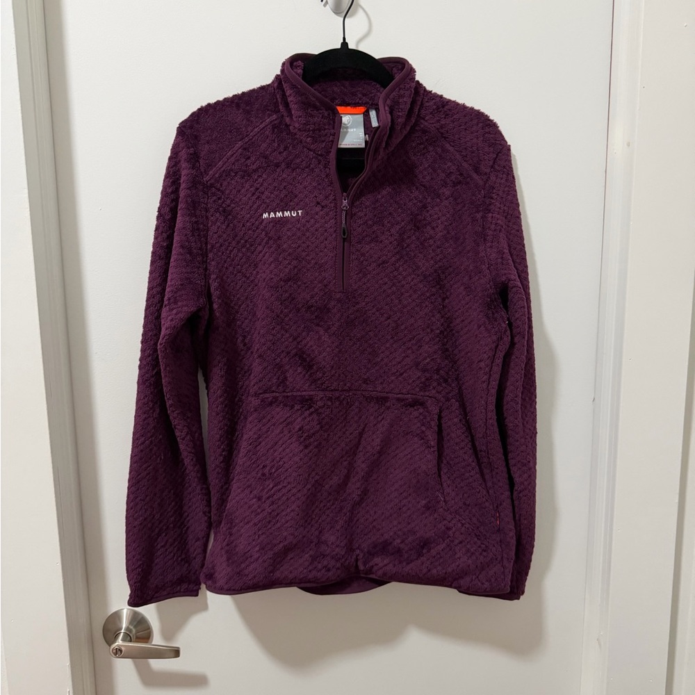 Mammut Plush Half-Zip Fleece Jacket - Plum